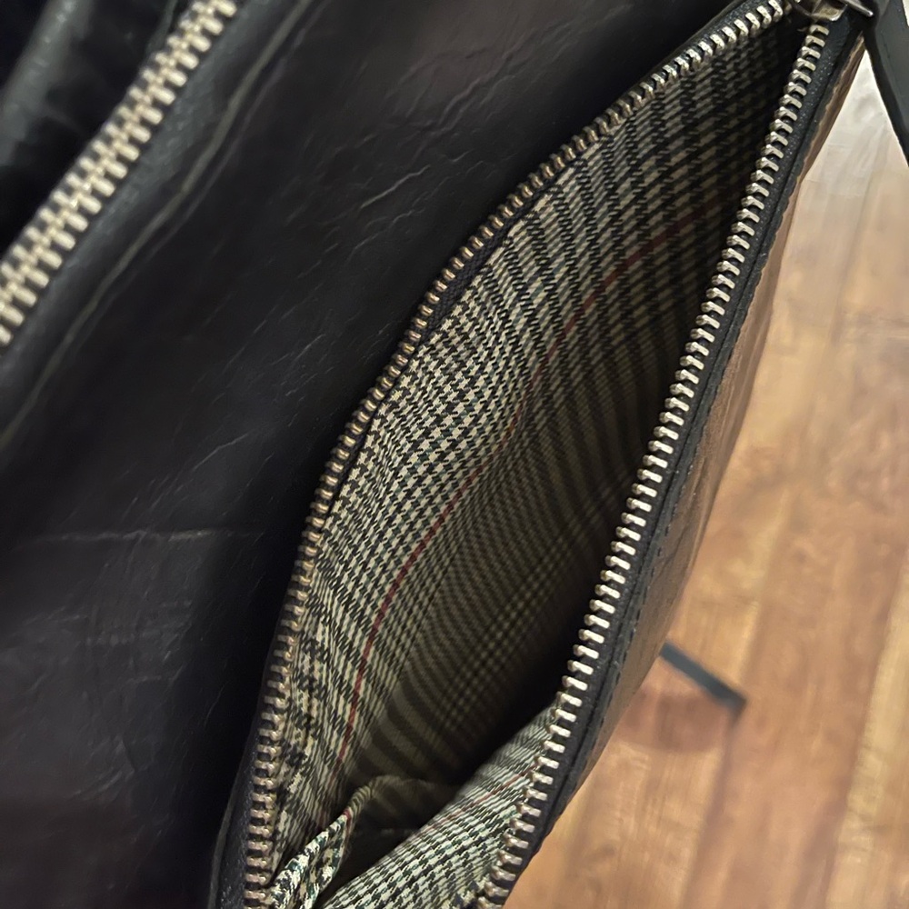 Wild West Los Angeles Black Leather Backpack - Picture 5 of 8